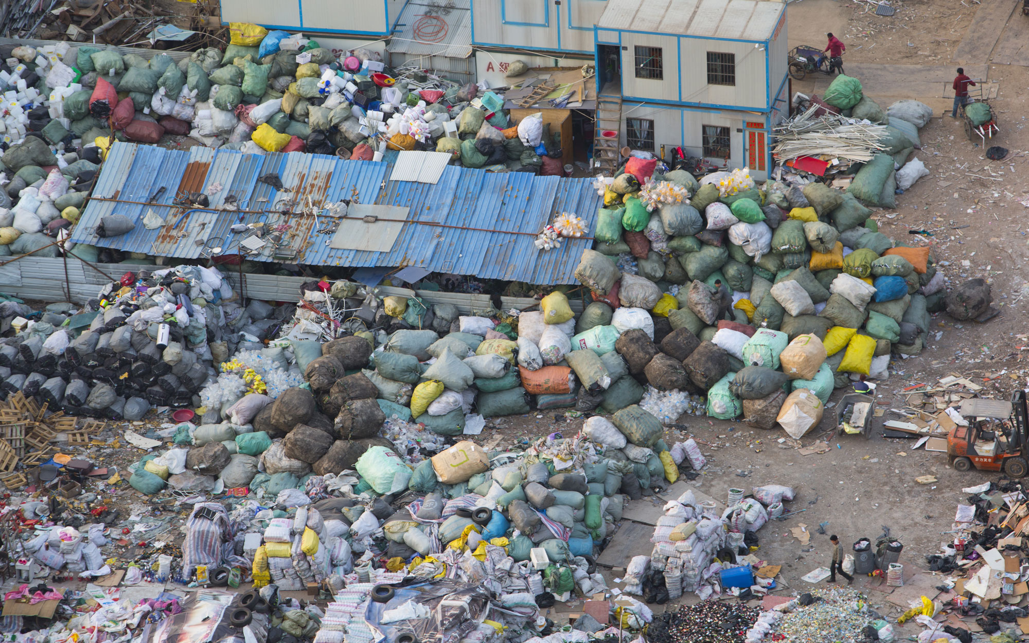 Garbage disposal Shanghai China